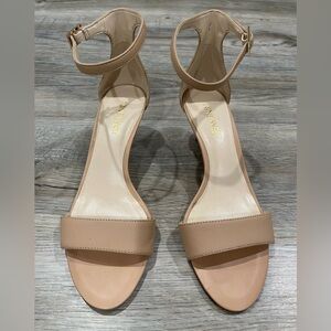 Nine West “Leisa” ankle strap sandals